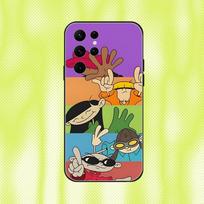 K-KidsS Next Door KND  Phone Case For Samsung S 25,24,23,22,30,21,10,9,Ultra,Plus,Lite,FE,4,5G Black Soft Case Samsung S24fe