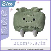 Clay the Claymore Pliušiniai Žaislai Kawaii Žalias Kvadratinis Lėlės Pagalvės Aksesuarai Dovanų Kolekcija Modelis Kūdikio Mergaitėms Berniukams Gimtadienio Dovana 20cm žalia