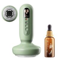Jade Stone Multi-functional Guasha Cupping Massager CN plug (adapter included)