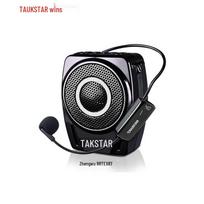 TAKSTAR E8W Head-mounted Wireless Voice Amplifier CN plug (adapter included) juoda spalva