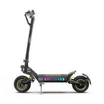 OOTD T10 Pro 11 colių elektrinis paspirtukas Maksimalus greitis 65KM/H 2600W Dvigubi varikliai 52V23.4AH Baterija Visureigio padangos Miesto sulankstomas Nešiojamas E-paspirtukas T10 Pro 1300W*2 juoda
