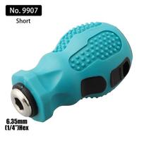 1Pcs Adapter For Screwdriver Bit Screwdriver Handle 6.35mm 4mm Hex Magnetlc Rod Screw Driver Bits Holder 5mm Round Multipurpose