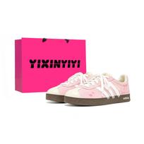 Adidas Vl Court Classic Sweet Pink Lucky Star Slip Resistant Low top Skateboard Shoes Unisex Pink JQ1501(Team16-LD) 36