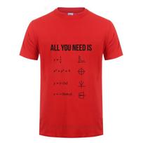 All You Need Is Love Math T Shirts Funny Birthday Gift For Men Male Guys Guys Casual Fitness Short Sleeve O Neck Cotton Tshirt S