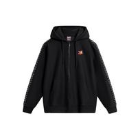 Li-Ning Embroidered Pattern Zip-Up Hoodie Men Hoodies Black AWDU053-2 2XL