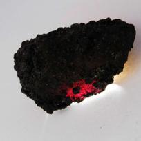 141 Ct Natural Red Ruby Huge Rough Earth Mined CERTIFIED Loose Gemstone 41.2 mm approx raudona