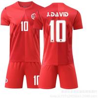 Football training clothes 2627 US, Canada and Mexico home court red jersey World Cup style foreign trade source No. 10 #16