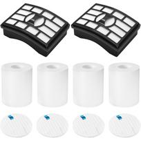 Colorfullife Filters for Shark Rotator Pro Lift-Away NV500, NV501, NV502, NV503, NV505, NV510, NV520,NV552,UV560, Xff500 Xhf500 (Not Fit NV650,NV750 4+2 Pack Filters balta
