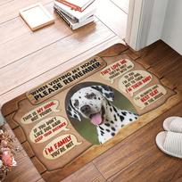 Cavalier King Charles Spaniel Dog Doormat Anti-Slip Entrance Kitchen Bath Door Floor Mats  Toilet Carpet Rug 40cmx60cm