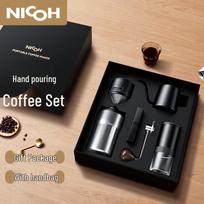 NICOH NC-22 Manual Portable Coffee Grinder Gift Set