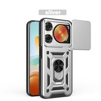 For ZTE nubia Music Case ZTE nubia Music Cover nubia Music Magnetic Ring Holder Armor Phone Case Slide Camera Protect Back Cover ZTE nubia Music