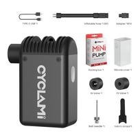 CYCLAMI A2 Mini Electric Air Pump Portable Bicycle Cordless FV AV Inflator Presta Schrader Valve Outdoor Road MTB Bike Aluminum A2