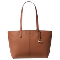 MICHAEL KORS Jet Set Brand Logo Open Closure Tote Bag Tote Bag Shopping Bag Hand Coated Canvas Shoulder Bag Medium Women's Brown ruda