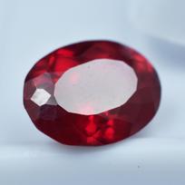 Red Ruby 5.05 Carat Natural Oval Shape Loose Gemstone CERTIFIED 11.7 mm Approx raudona