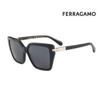 [Salvatore Ferragamo] Sunglasses SF1106S 001 Cat-eye Horn-rimmed UV Protection Women's SF1106S 001_I [57]