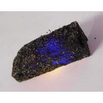 111 Ct Natural Sapphire Blue Uncut Huge Size Rough CERTIFIED Loose Gemstone 43 mm approx mėlyna