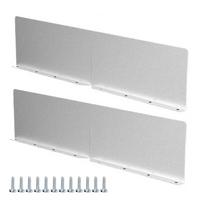 Rainwater Deflection Plate Set for Roof Gutters to Provide Effective Water Direction and Protect Roof and Surrounding Areas