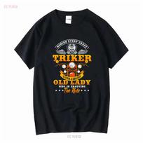 Triker And Trike Grandma Grandpa T Shirt Vintage Washed Casual Graphic Comfortable Versatile Streetwear Soft Homme Breathable S įvairiaspalvis