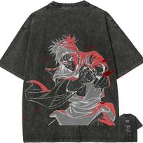Choso Supernova T Shirt Jujutsu Kaisen Anime Men Vintage Acid Wash Cotton Streetwear Harajuku S