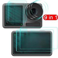 Tempered Glass Camera Screen Protectors for DJI Osmo Action 3 4 5 Pro Lens Cover 9H Full Coverage Anti-scratch Protective Films For OSMO Action 3