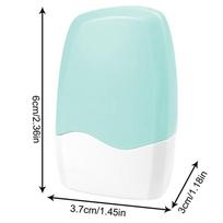 Identity Protection Roller Stamp Ink RollerSeal Applicator Identity Theft Protection Roller Stamp for Privacy Protection rožinė žalia spalva
