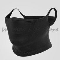 Riding Face Mask 4 Seasons Outdoor Balaclava for Mountaineering Fishing Cycling Windproof Dustproof Neck Gaiter Set black short