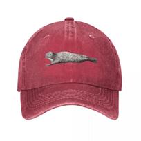 Uostinis ruonis Beisbolo kepuraitė Kepurės Naujiena Kepurė Unisex Kepurė MoterimsS