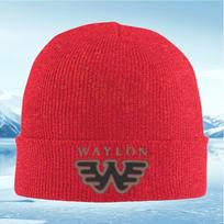 New Waylon logo letter shapes black design Unisex Women Unisex Knitted Hat Beanie Pullover Cap Winter Thermal Warm Christmas Outdoo