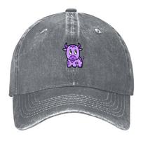 New Purple Cow Baseball Cap luxury caps cute New In The Hat Beach Outing For Girls Unisexs
