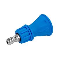 Rubber Cover Pressure Washer Nozzle Set High-pressure Sprayer Adapter  Heavy-Duty Applications Blue
