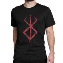 Berserk Graphic T-shirt Unisex T-shirt Crewneck Street Fashion Shirt Printed Top Fashion Short Sleeve Unisex Clothing Clothing S įvairiaspalvis