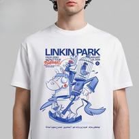 Linkin Park Album Tour 2026 Graphic 100Cotton Unisex Shirt Y2k Hip Hop Style Summer Mens Casual Short Sleeve Tshirt Fan Gift S įvairiaspalvis