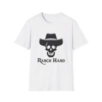 Funny Pirate T Shirt Rancher Gift Ranch Hand Skull and Crossbones Gift T S įvairiaspalvis