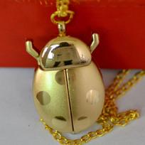 Multi-color Beetle Pocket Watch Lightweight Necklace Pocket Watch Fashion Pocket Watch auksas