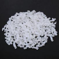 200 Pack Silicone LED Strip Clip White Light Holder Clip  Light Strip Installation 10mm