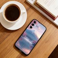 Mount Fuji, Japan Phone Case Black Silicone Soft For Samsung Galaxy A73,A72,A71,A70,A53,A52,A51 Samsung a32 4g