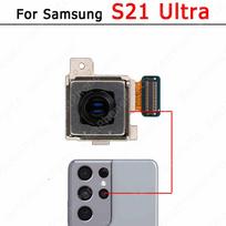 Rear Front Camera For Samsung Galaxy S21 Ultra 5G G998B G998U Frontal Selfie Back Backside Camera Module Spare Parts Telephoto