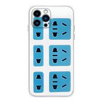 Phone Case For iPhone 16,15,Pro,Max,14,Plus,13,12,11,E Mini Air,17,Pro Creative and fun power strip Drop Protection Cover TPU iPhone15promax