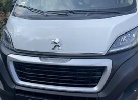Peugeot Boxer - Chromuota juosta priekinės kėbulo dalies dangtis