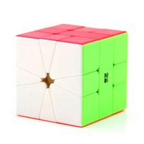 Qifa SQ1 Magic Cube 56MM 3x3 Square-1 3 by 3 Speed Cube 3x3x3 Educational Puzzle Cube Toys for Children