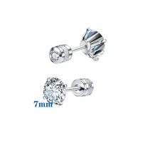 Flat Back Earrings Hypoallergenic Stainless Steel Cartilage Helix Piercing Jewelry Screw Back Studs Sensitive Ears for Men Women