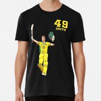 Steve Smith - Australijos kriketo žaidėjas - S iki 5XL Dydžiai Pagaminta AU/JAV Marškinėliai M