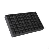 Papuošalų laikiklis vitrina laikymo organizatoriaus dėklas pardavimui Black Ring Tray