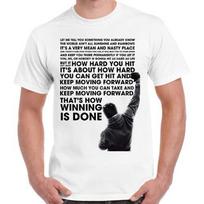 26 Rocky Balboa Quotes Vintage Retro T Shirt 2219 Unisex T-Shirt M
