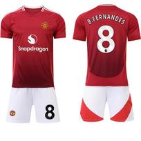 2024-25 Manchester United red home jersey #10 Rashford Football Jerseys 26