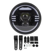 ABS LED Front Headlight High Brightness Electric Bike Light Electric Bike Head Light  Bike Safety juoda