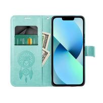MEZZO knygų dėklas SAMSUNG S25 Edge svajonių gaudyklė žalia