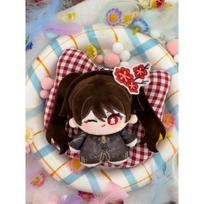 Genshin Impact Xiangling Shenhe Xianyun Keqing Hu Tao Ganyu Yelan Baizhu Anime Idol Plushies Pillows Starfish Body Pendant 10cm 10cm mėlyna