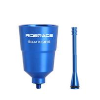 RIDERACE Bicycle Oil Funnel Bleed Kit Cycling Bike Brake Bleed Repair Tools  for Shimano Only mtb Blue