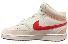 Nike Wmns Court Vision Mid 'White University Red' 38.5